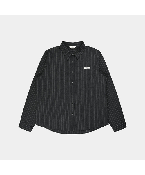 PIGMENT(ピグメント)の「シティピーチピンブラウス (KYBL2606308)(シャツ/ブラウス・レディース・ダークグレー・FREE)」の1枚目の写真