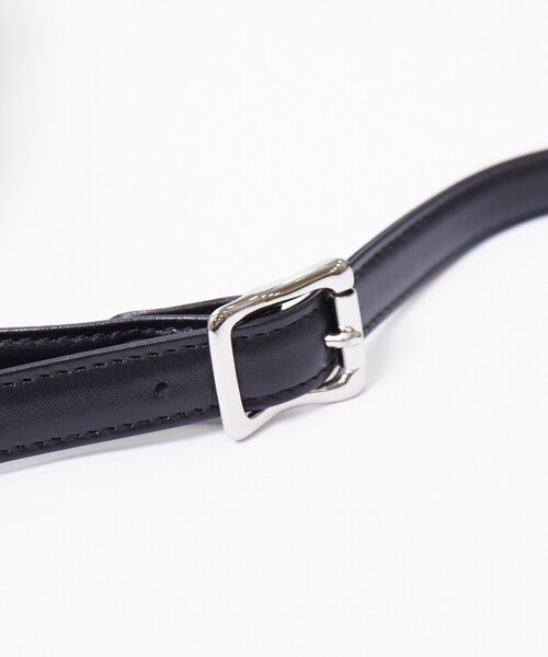 blancle(ブランクレ)の「【blancle/ブランクレ】ボディバッグ/TRILL BODY BAG/bc1160/イタリーレザー/バッグ(ボディバッグ/ウエストポーチ・レディース・ブルー/ピンク/グレイッシュベージュ/ブラック・フリー)」の12枚目の写真