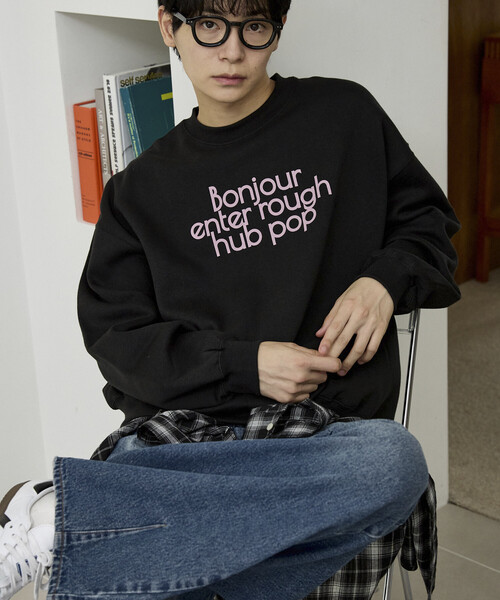 PUBLUX/パブリュクス LOVE POP STUDIO グラフィックスウェット 限定