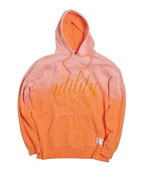 EFFECTEN（エフェクテン）の「mpa4264-Gradation fade pullover hoodie プルオーバーパーカー(efsc-14)（パーカー・メンズ・グリーン系その他/オレンジ系その他・M/L）」の15枚目の写真