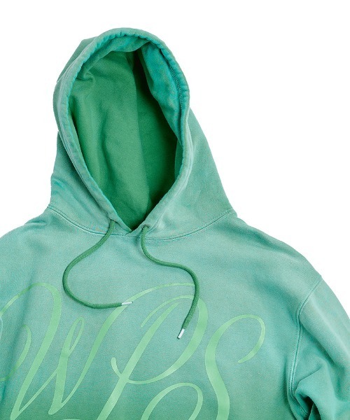 EFFECTEN（エフェクテン）の「mpa4264-Gradation fade pullover hoodie プルオーバーパーカー(efsc-14)（パーカー・メンズ・グリーン系その他/オレンジ系その他・M/L）」の17枚目の写真