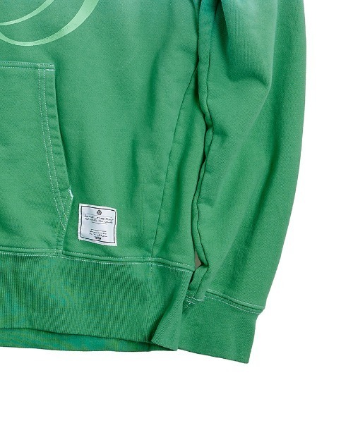 EFFECTEN（エフェクテン）の「mpa4264-Gradation fade pullover hoodie プルオーバーパーカー(efsc-14)（パーカー・メンズ・グリーン系その他/オレンジ系その他・M/L）」の18枚目の写真