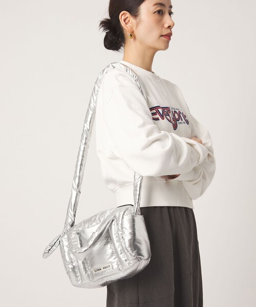 CITEN(シテン)の「<CITEN>パデッドロールボストンミニショルダー(ショルダーバッグ・レディース・ロイヤルブルー/シルバー/ブラック・FREE)」の3枚目の写真