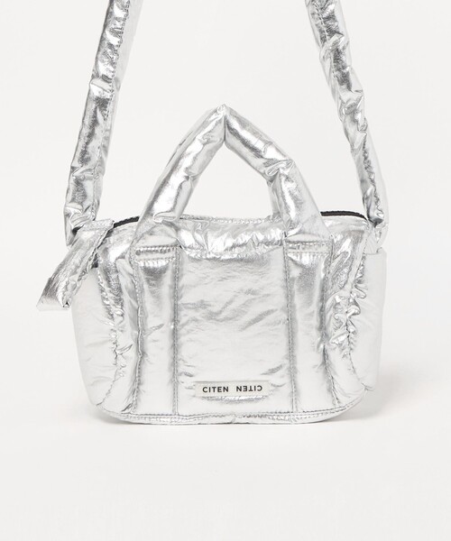 CITEN(シテン)の「<CITEN>パデッドロールボストンミニショルダー(ショルダーバッグ・レディース・ロイヤルブルー/シルバー/ブラック・FREE)」の18枚目の写真
