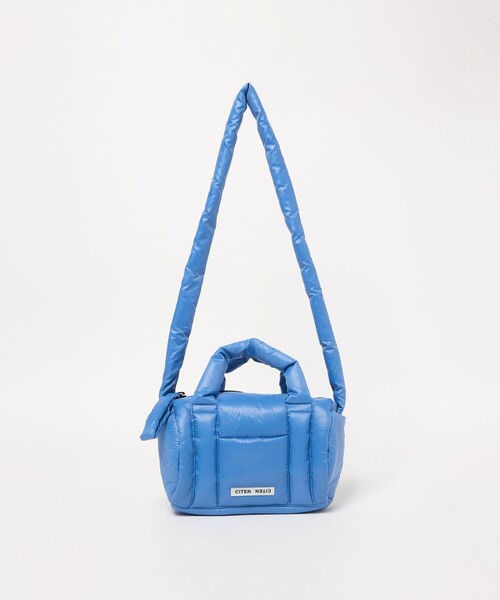 CITEN(シテン)の「<CITEN>パデッドロールボストンミニショルダー(ショルダーバッグ・レディース・ロイヤルブルー/シルバー/ブラック・FREE)」の6枚目の写真