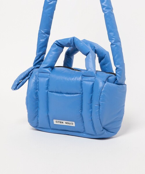 CITEN(シテン)の「<CITEN>パデッドロールボストンミニショルダー(ショルダーバッグ・レディース・ロイヤルブルー/シルバー/ブラック・FREE)」の7枚目の写真