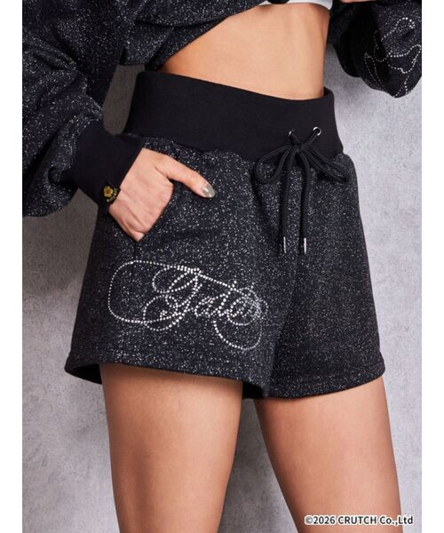GYDA（ジェイダ）の「GYDA×GALFY GalDA bijouラメショートパンツ（その他パンツ・レディース・ブラック/ブラウン/オフホワイト・FREE）」の17枚目の写真