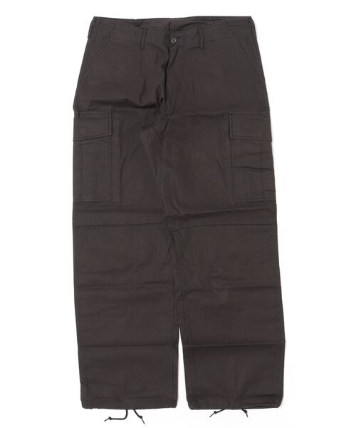 HOUSTON(ヒューストン)の「【HOUSTON】RIPSTOP BDU PANTS 1883(カーゴパンツ・メンズ・ブラック/オリーブ/カーキ・M/L)」の2枚目の写真
