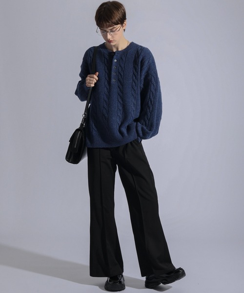 ELLUV（エルブ）の「【ELLUV/エルヴ】マットPUレザー メタルチェーン 2wayハンド/ショルダーバッグ（ショルダーバッグ・メンズ・ブラック・FREE）」の8枚目の写真