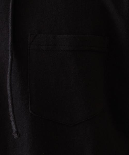 coen(コーエン)の「ビッグシルエットポケTパーカー 7分袖(パーカー・メンズ・グレー/ブラック・LARGE/MEDIUM/X-LARGE/SMALL)」の9枚目の写真