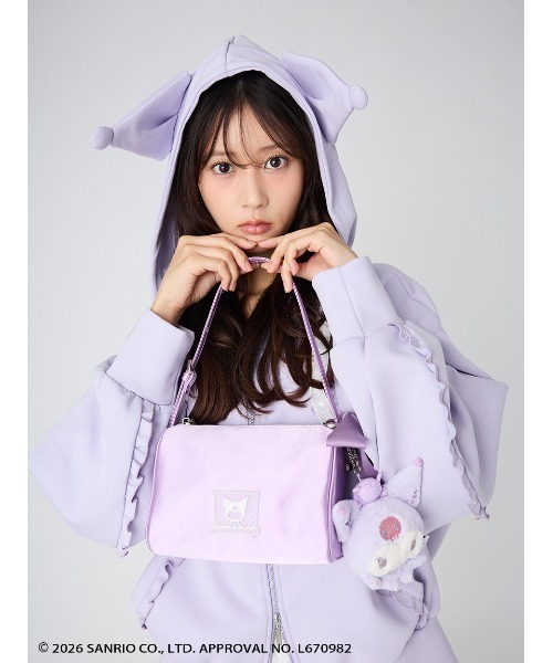 SNIDEL(スナイデル)の「【クロミ】プレミアムパーカー(パーカー・レディース・アイボリー/ダークグレー・F)」の19枚目の写真
