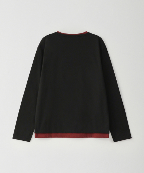 WEST GRAND BOULEVARD（ウエストグランドブルバード）の「ドリズルレイヤード ロングスリーブTシャツ ブラック（Tシャツ/カットソー・レディース・その他・MEDIUM/LARGE/X-LARGE）」の2枚目の写真