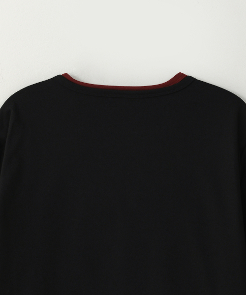 WEST GRAND BOULEVARD（ウエストグランドブルバード）の「ドリズルレイヤード ロングスリーブTシャツ ブラック（Tシャツ/カットソー・レディース・その他・MEDIUM/LARGE/X-LARGE）」の6枚目の写真