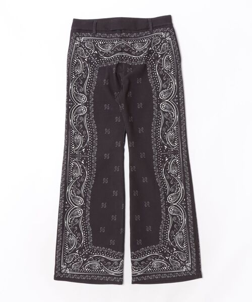 CLANE(クラネ)の「CLANE/クラネ/LOW WAIST BANDANA PANTS(その他パンツ・レディース・ブラウン/ホワイト・1)」の1枚目の写真