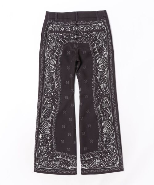 CLANE(クラネ)の「CLANE/クラネ/LOW WAIST BANDANA PANTS(その他パンツ・レディース・ブラウン/ホワイト・1)」の3枚目の写真