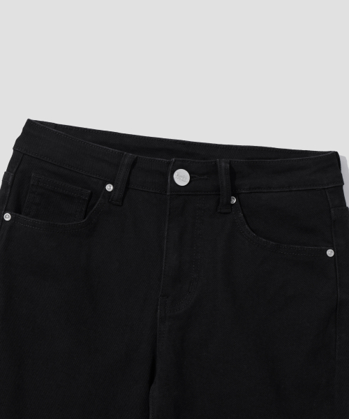 Verdnt（バーダント）の「バックフラップポケットフレアデニムパンツ [ブラック]（デニムパンツ・レディース・その他・SMALL/MEDIUM）」の6枚目の写真