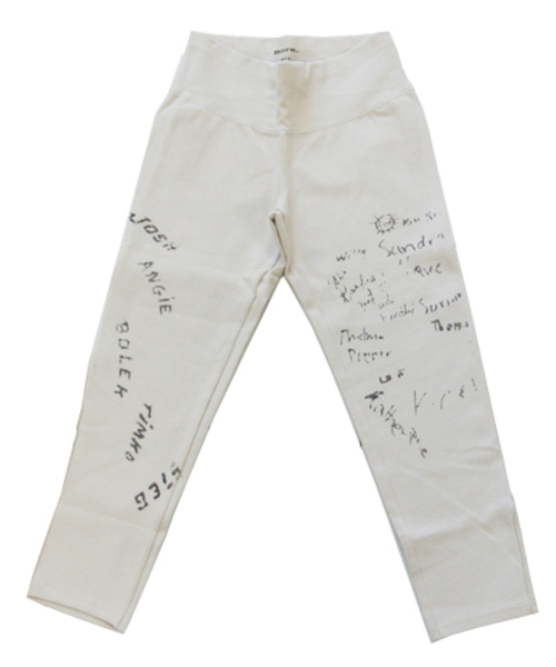 Born（ボーン）の「Born Stretch Paggings/ストレッチパギンス（レギンス/スパッツ・レディース・サンドベージュ/ロイヤルブルー/オレンジ/ブラック/オフホワイト・FREE）」の15枚目の写真