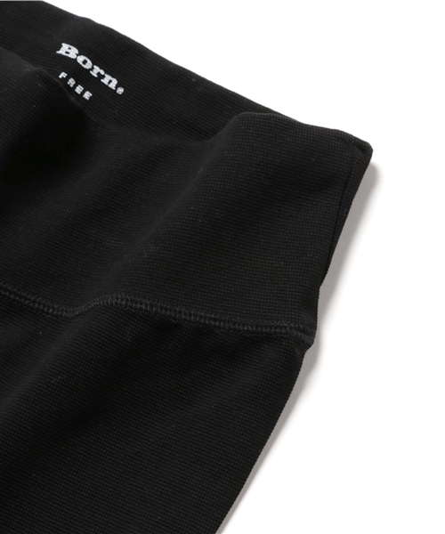 Born（ボーン）の「Born Stretch Paggings/ストレッチパギンス（レギンス/スパッツ・レディース・サンドベージュ/ロイヤルブルー/オレンジ/ブラック/オフホワイト・FREE）」の7枚目の写真