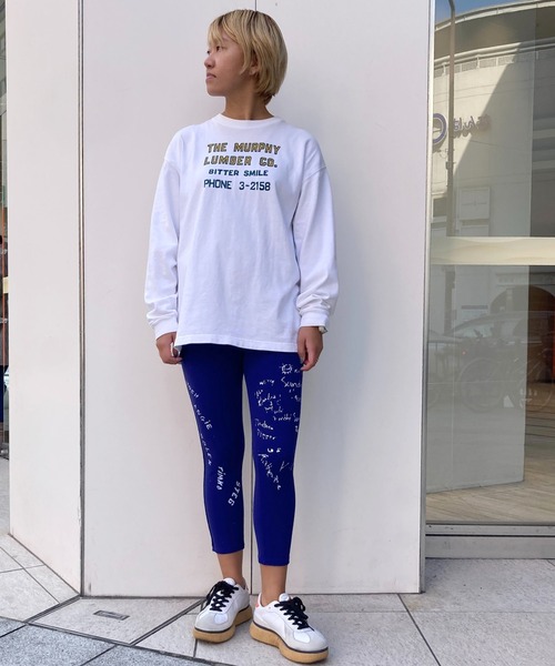 Born(ボーン)の「Born Stretch Paggings/ストレッチパギンス(レギンス/スパッツ・レディース・サンドベージュ/ロイヤルブルー/オレンジ/ブラック/オフホワイト・FREE)」の20枚目の写真