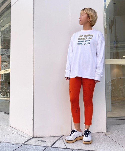 Born(ボーン)の「Born Stretch Paggings/ストレッチパギンス(レギンス/スパッツ・レディース・サンドベージュ/ロイヤルブルー/オレンジ/ブラック/オフホワイト・FREE)」の13枚目の写真