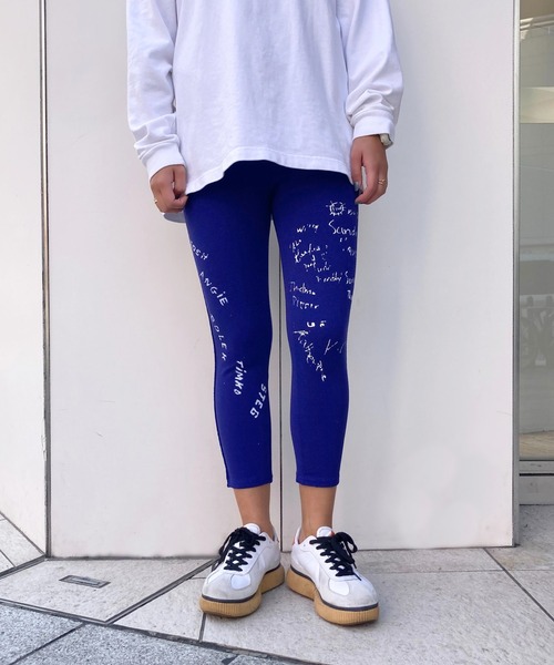 Born(ボーン)の「Born Stretch Paggings/ストレッチパギンス(レギンス/スパッツ・レディース・サンドベージュ/ロイヤルブルー/オレンジ/ブラック/オフホワイト・FREE)」の12枚目の写真
