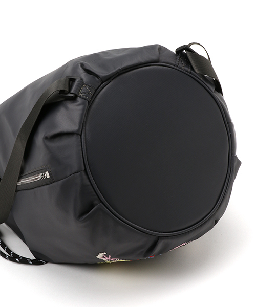 Casselini（キャセリーニ）の「CASSELINI/キャセリーニ/Embroidery BackpackⅡ（バックパック/リュック・レディース・ピンク/チャコール/アイボリー/カーキ・FREE）」の8枚目の写真