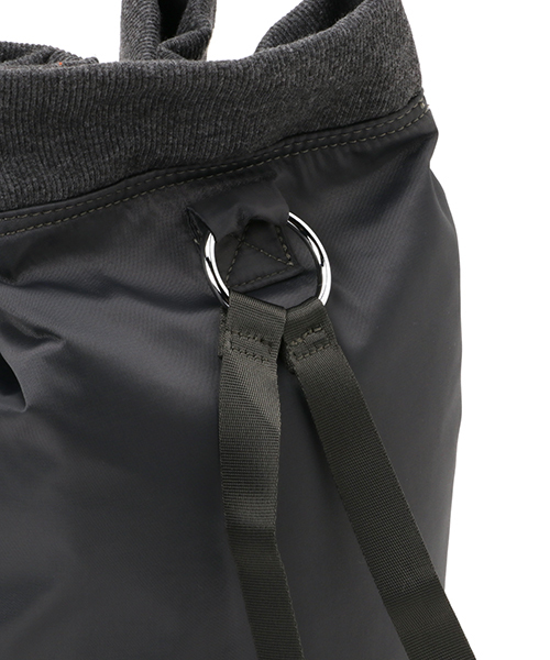 Casselini（キャセリーニ）の「CASSELINI/キャセリーニ/Embroidery BackpackⅡ（バックパック/リュック・レディース・ピンク/チャコール/アイボリー/カーキ・FREE）」の10枚目の写真