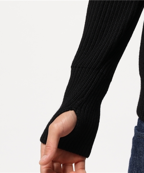 Andersen-Andersen（アンデルセンアンデルセン）の「ANDERSEN-ANDERSEN / アンデルセンアンデルセン : THE NAVYクルーネック #（ニット/セーター・メンズ・ブラック/ベージュ/ネイビー/ホワイト/カーキ・MEDIUM/SMALL/X-SMALL）」の10枚目の写真