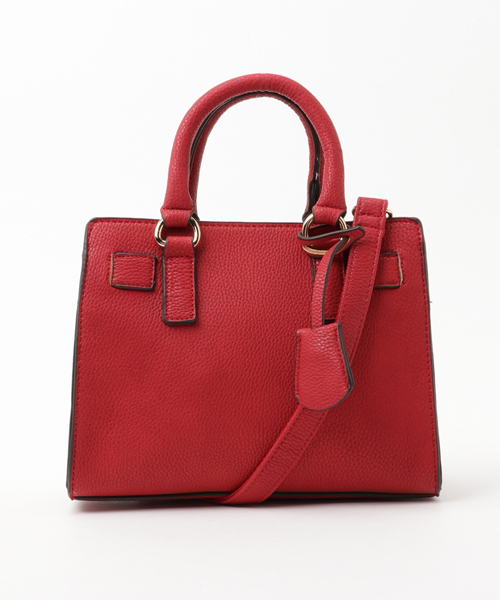 PLAIN CLOTHING(プレーンクロージング)の「ミドルハンドバッグ【PLAIN CLOTHING】(ショルダーバッグ・レディース・グレー/レッド/ブラック・FREE)」の19枚目の写真