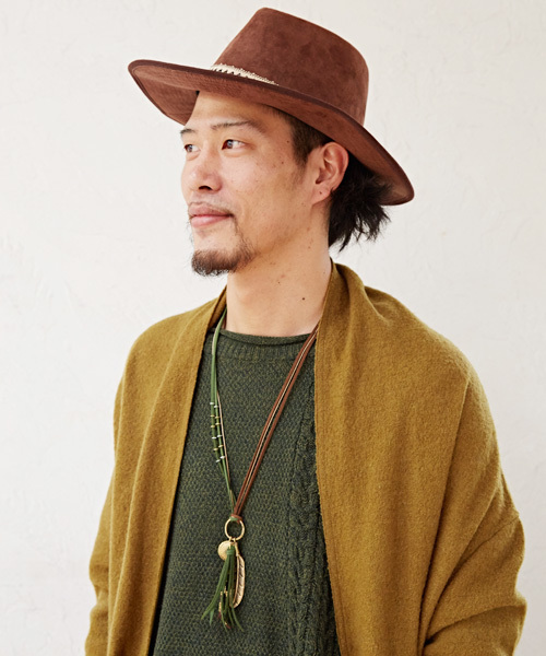 チャイハネ（チャイハネ）の「【チャイハネ】フェザー＆フリンジ★コンチョネックレス（ネックレス・レディース・シルバー/ゴールド・FREE）」の10枚目の写真