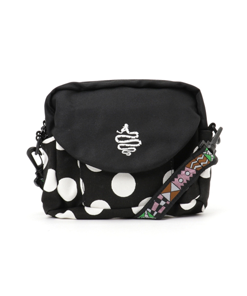 ALDIES（アールディーズ）の「Nelson Shoulder Bag ナイロン ミニショルダーバッグ（ショルダーバッグ・メンズ・パープル/グリーン/ブルー/ネイビー/ブラック・FREE）」の2枚目の写真