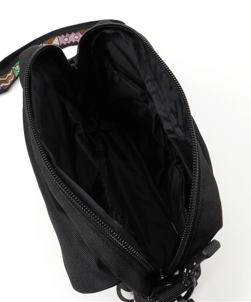 ALDIES（アールディーズ）の「Nelson Shoulder Bag ナイロン ミニショルダーバッグ（ショルダーバッグ・メンズ・パープル/グリーン/ブルー/ネイビー/ブラック・FREE）」の12枚目の写真