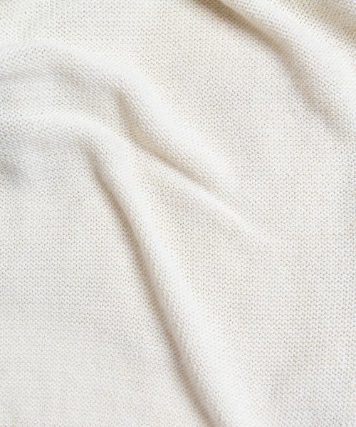 FIGARO Paris（フィガロパリ）の「アルパカ混 BIGケーブルプルオーバー◆（ニット/セーター・レディース・グレー/キナリ・FREE）」の13枚目の写真