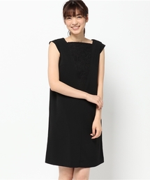 N.（N. Natural Beauty Basic） | フロントレースサックワンピース(ワンピース)