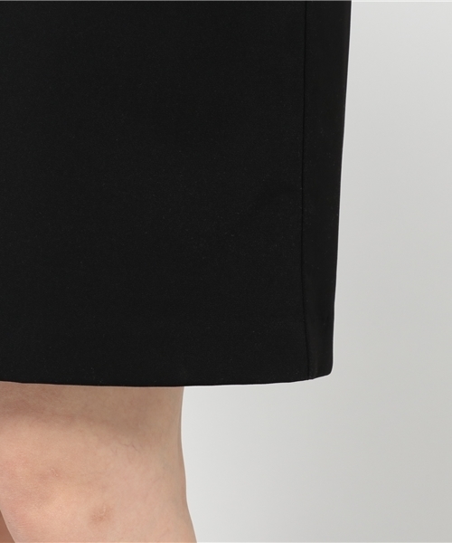 N.（N. Natural Beauty Basic）（エヌエヌナチュラルビューティーベーシック）の「フロントレースサックワンピース（ワンピース・レディース・ブラック/ブルー・MEDIUM）」の10枚目の写真