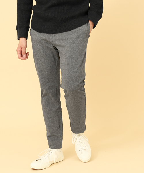 URBAN RESEARCH DOORS MENS（アーバンリサーチ ドアーズ メンズ）の「FORK＆SPOON Jersey Trousers（その他パンツ・メンズ・ブラック/グレー系その他・5/4）」の2枚目の写真