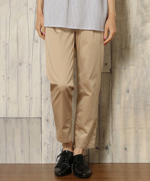 LBC（エルビーシー）の「スリムイージーパンツ                    （その他パンツ・レディース・ライトグレー/ブラック/ベージュ・MEDIUM/LARGE）」の3枚目の写真