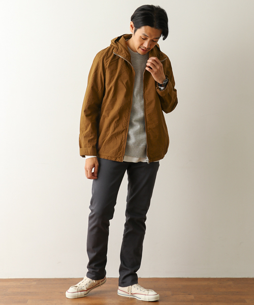 URBAN RESEARCH DOORS（アーバンリサーチドアーズ）の「Color Zip Parker（ブルゾン・メンズ・ネイビー/ブラウン系その他/レッド系その他/グリーン・38/40）」の5枚目の写真