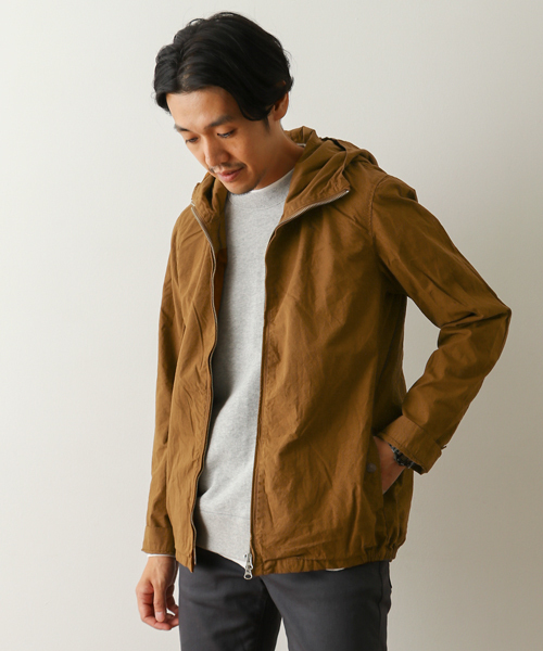 URBAN RESEARCH DOORS（アーバンリサーチドアーズ）の「Color Zip Parker（ブルゾン・メンズ・ネイビー/ブラウン系その他/レッド系その他/グリーン・38/40）」の6枚目の写真