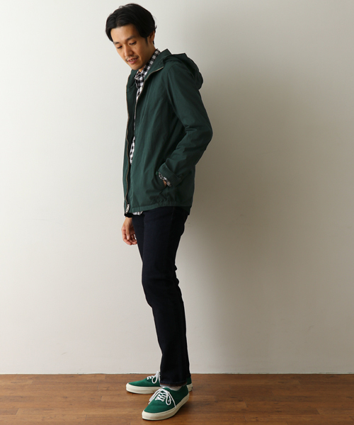 URBAN RESEARCH DOORS（アーバンリサーチドアーズ）の「Color Zip Parker（ブルゾン・メンズ・ネイビー/ブラウン系その他/レッド系その他/グリーン・38/40）」の7枚目の写真