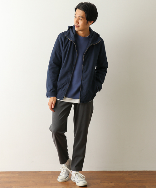 URBAN RESEARCH DOORS（アーバンリサーチドアーズ）の「Color Zip Parker（ブルゾン・メンズ・ネイビー/ブラウン系その他/レッド系その他/グリーン・38/40）」の9枚目の写真