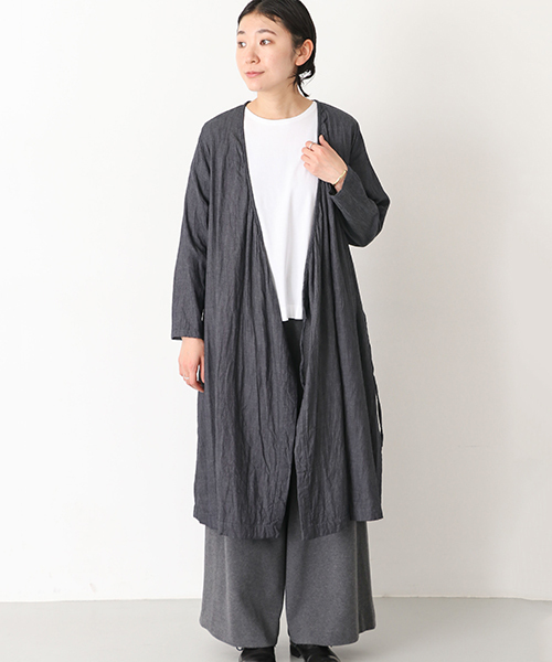 かぐれ（カグレ）の「インディゴガーゼカシュクール（ワンピース