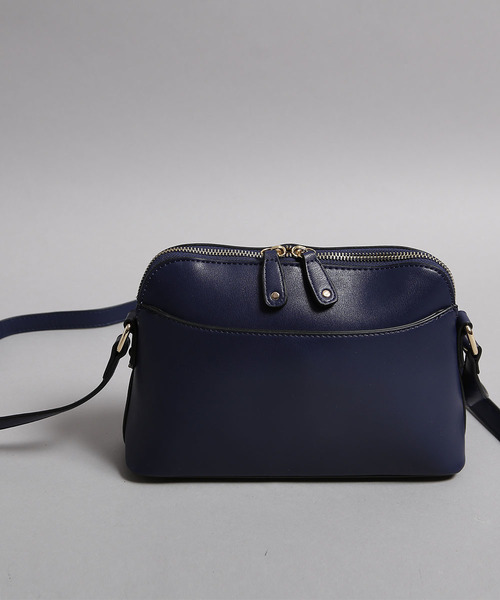 PLAIN CLOTHING（プレーンクロージング）の「ミニマムショルダーバッグ【PLAIN CLOTHING】（ショルダーバッグ・レディース・ネイビー/モカ/グレー/キャメル/ブラック/レッド・FREE）」の5枚目の写真