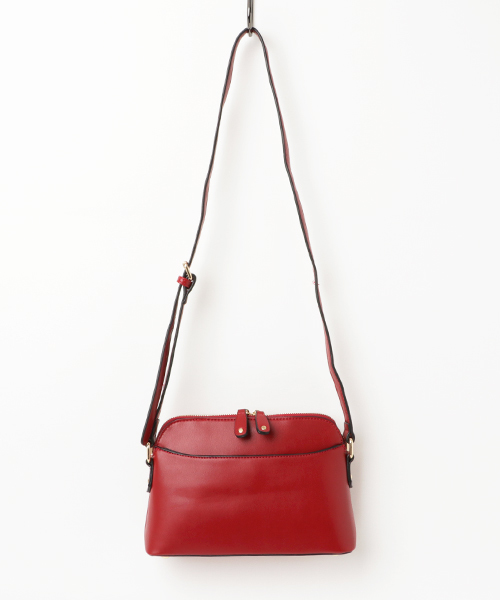 PLAIN CLOTHING（プレーンクロージング）の「ミニマムショルダーバッグ【PLAIN CLOTHING】（ショルダーバッグ・レディース・ネイビー/モカ/グレー/キャメル/ブラック/レッド・FREE）」の16枚目の写真