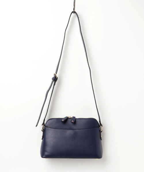 PLAIN CLOTHING（プレーンクロージング）の「ミニマムショルダーバッグ【PLAIN CLOTHING】（ショルダーバッグ・レディース・ネイビー/モカ/グレー/キャメル/ブラック/レッド・FREE）」の11枚目の写真