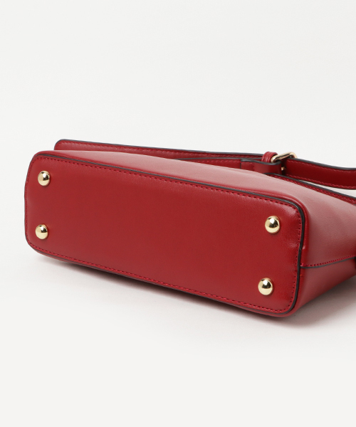 PLAIN CLOTHING（プレーンクロージング）の「ミニマムショルダーバッグ【PLAIN CLOTHING】（ショルダーバッグ・レディース・ネイビー/モカ/グレー/キャメル/ブラック/レッド・FREE）」の8枚目の写真