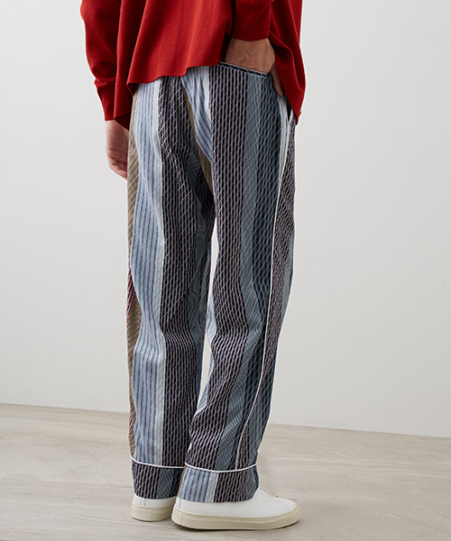 UNITED TOKYO（ユナイテッドトウキョウ）の「ストライプパジャマパンツ（その他パンツ・メンズ・ネイビー/オフホワイト・1/2/3）」の13枚目の写真