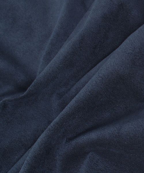 SHIPS(シップス)の「SC: ultrasuede(R) ライト ライダース ブルゾン(ブルゾン・メンズ・ベージュ/ネイビー・SMALL/MEDIUM/LARGE/X-LARGE)」の3枚目の写真