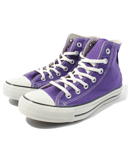 CONVERSE（コンバース）の「ALL STAR COLORS CLASSIC HI/オールスター カラーズ クラシック HI（スニーカー・メンズ・クリーム/ターコイズブルー/パープル/イエロー・3/3.5/4/4.5/5/5.5/6/6.5/7/7.5/8/8.5/9/9.5/10.5/11.5）」の3枚目の写真