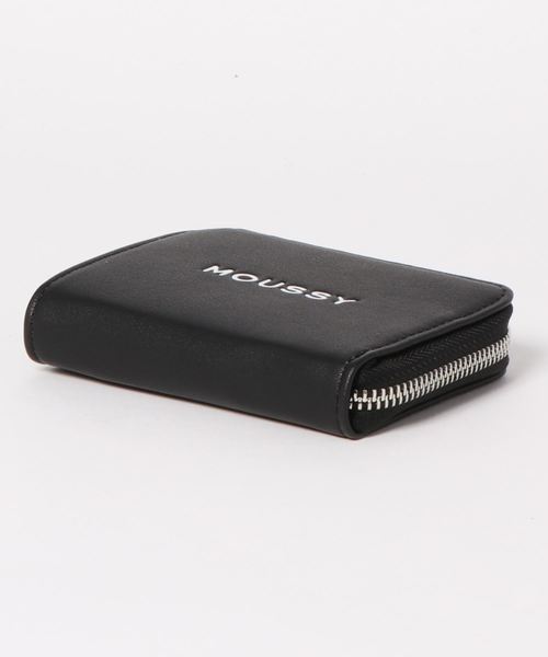 MOUSSY（マウジー）の「SOUVENIR ZIP MINI WALLET（財布・レディース・ブラック・FREE）」の2枚目の写真